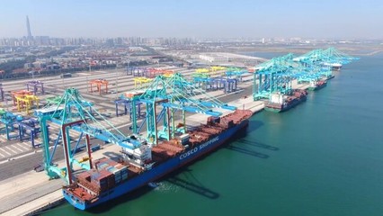 智慧零碳引領(lǐng)未來(lái) 天津港全球首創(chuàng)碼頭建設(shè)與管理新標(biāo)桿